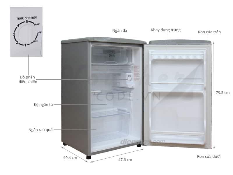 Top 5 tủ lạnh dưới 3 triệu đáng mua nhất hiện nay