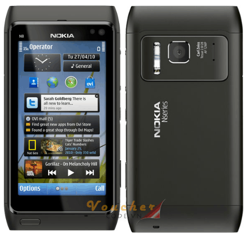 Điện thoại cảm ứng Nokia N8