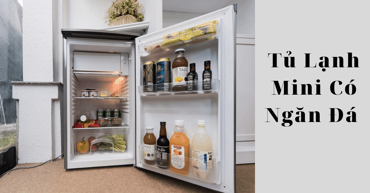 5 Tủ lạnh mini có ngăn đá đáng mua nhất hiện nay