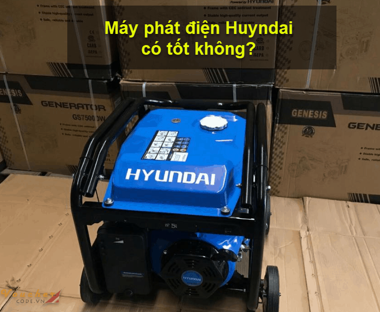 Máy phát điện Hyundai