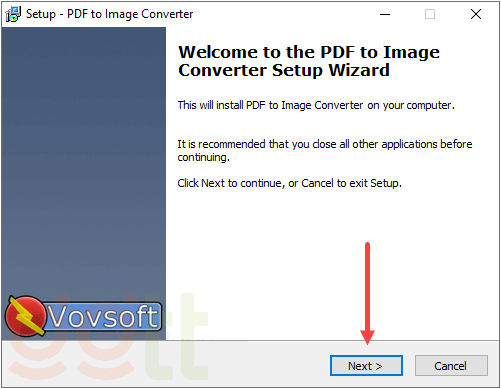 cai dat vovsoft pdf to image converter