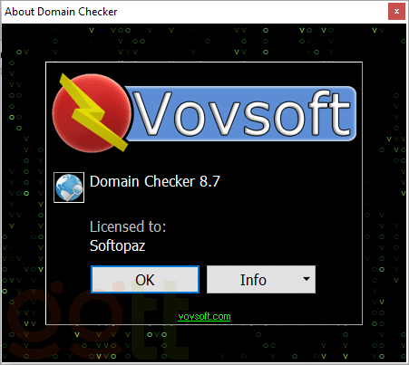 vovsoft domain checker tan huong